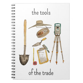 Tools of the Trade Archaeology Notebook ノートブック