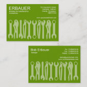 Tools of the Trade (Chubby) - Shades of Green 名刺 (正面/裏面)