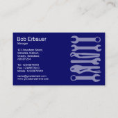 Tools of the Trade - Shades of Blue 名刺 (裏面)