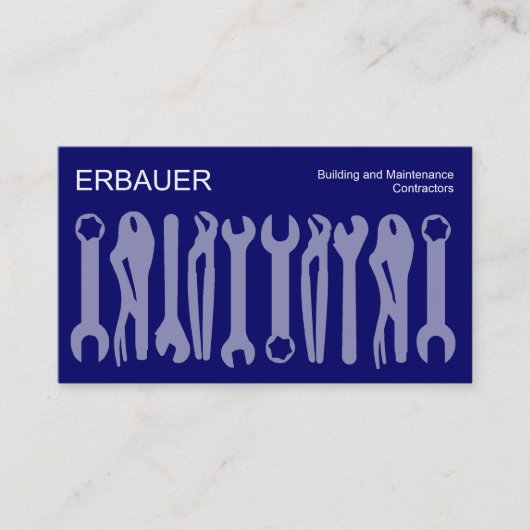 Tools of the Trade - Shades of Blue 名刺 (正面)