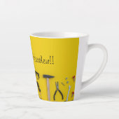 Tools, Screws, and a Good Coffee カフェラテマグ (右)