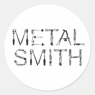 Toolvetica Metalsmithステッカー ラウンドシール