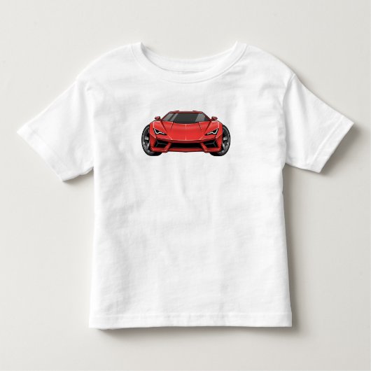 Toon Car Style トドラーTシャツ (正面)