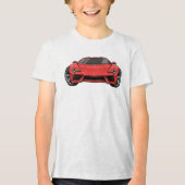 Toon Car Style トライブレンドＴシャツ (正面)