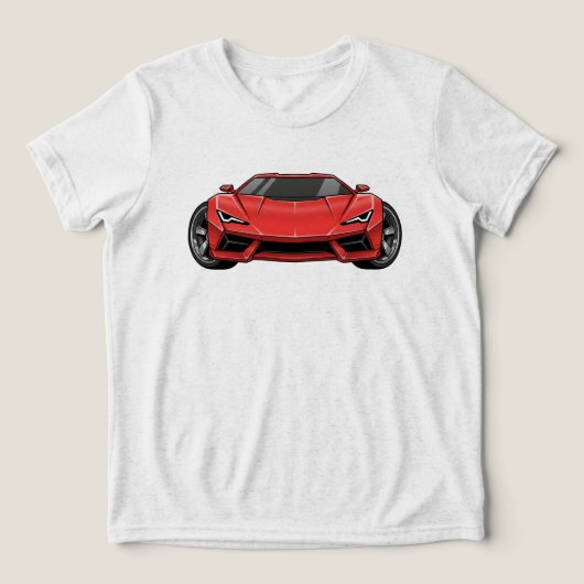 Toon Car Style トライブレンドＴシャツ (デザイン正面)