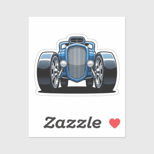 Toon Hotrod Art  シール (シート)