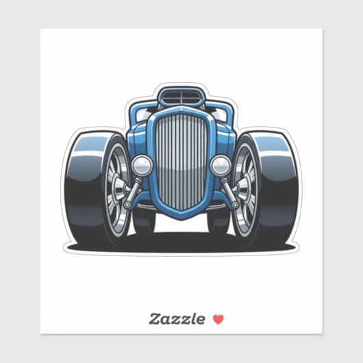 Toon Hotrod Art  シール (シート)