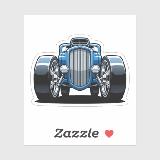 Toon Hotrod Art  シール (シート)