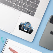 Toon Hotrod Art  シール (ノートパソコンとiPhone)