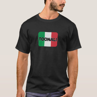 Toonali ロゴ ナンバー8 ニューカッスル イタリア ロゴ Tシャツ