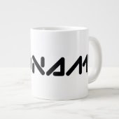 Toonamiデジタルフォントロゴ ジャンボコーヒーマグカップ (正面右)