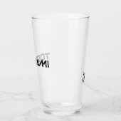 Toonamiデジタルフォントロゴ タンブラーグラス (左)