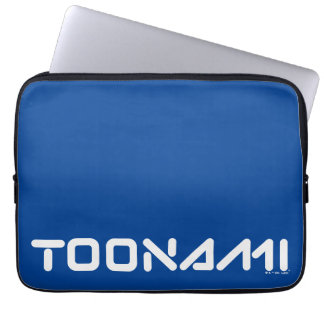 Toonamiデジタルフォントロゴ ラップトップスリーブ