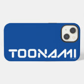Toonami Digital Font ロゴ iPhoneケース (裏面横)