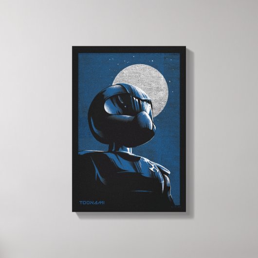 Toonami TOM 5 Moonlight Graphic キャンバスプリント (正面)