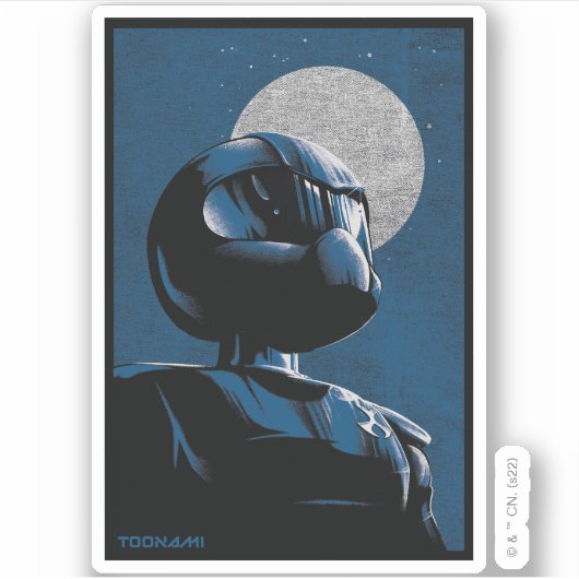 Toonami TOM 5 Moonlight Graphic シール (正面)