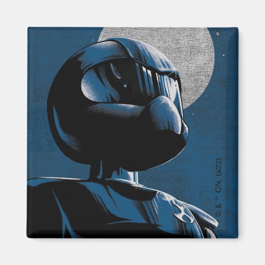 Toonami TOM 5 Moonlight Graphic マグネット (正面)