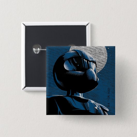 Toonami TOM 5 Moonlight Graphic 缶バッジ (正面&裏面)