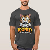 Toonces - The Driving Cat Tシャツ (正面)
