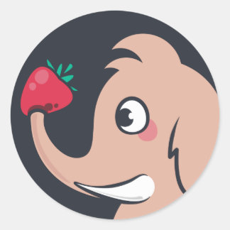 Tooot.imのステッカー（Mordech著） ラウンドシール