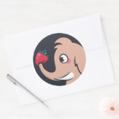 Tooot.imのステッカー（Mordech著） ラウンドシール (封筒)