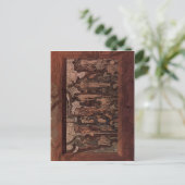 Toorop, Jan Das Lied der Zeit 1893技術ペースト ポストカード (スタンド正面)