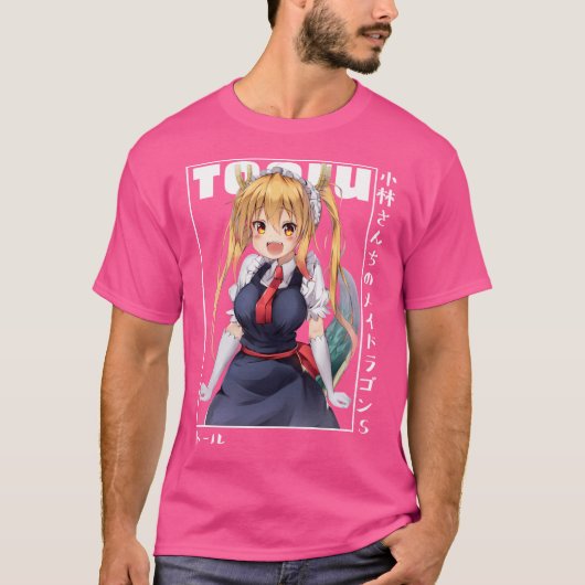 Tooru – 小林さんちNo Maid Dragon S Tシャツ (正面)