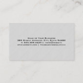 Tooth and Drill 3Dロゴ 名刺 (裏面)