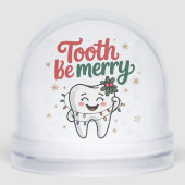 Tooth Be Merry Funny Dental Dentist Christmas (正面)