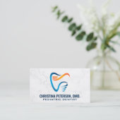 Tooth Brush Dental Logo | Health Care 予約カード (スタンド正面)