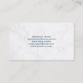 Tooth Brush Dental Logo | Health Care 予約カード (裏面)