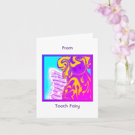 Tooth Fairyノートカードから カード (蘭)