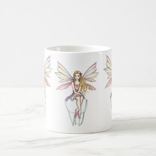 Tooth Fairy Coffee Mug by Molly Harrison コーヒーマグカップ (中央)