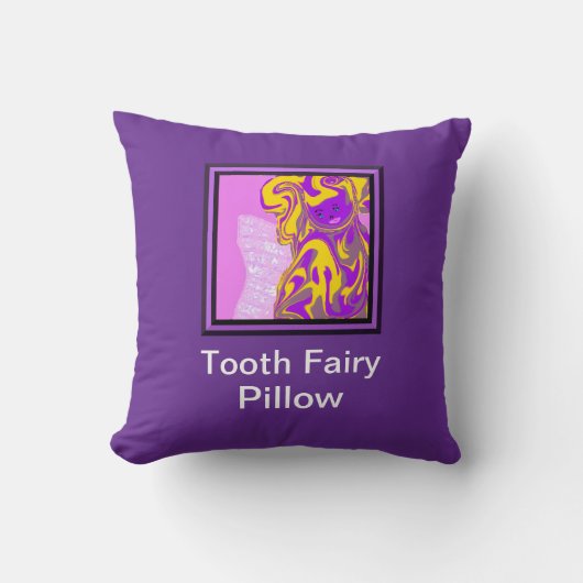 Tooth Fairy Pillow クッション (正面)