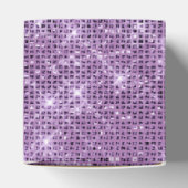 Tooth fairy princess official visit purple sparkle フェイバーボックス (上部)