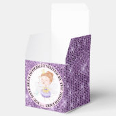 Tooth fairy princess official visit purple sparkle フェイバーボックス (オープン)