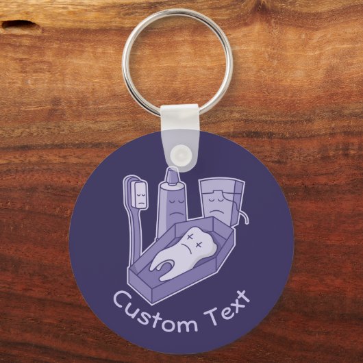 Tooth Funeral Keychain キーホルダー (正面)