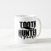 Tooth Hunter Paleontology Shark th Collecting コーヒーマグカップ (正面右)