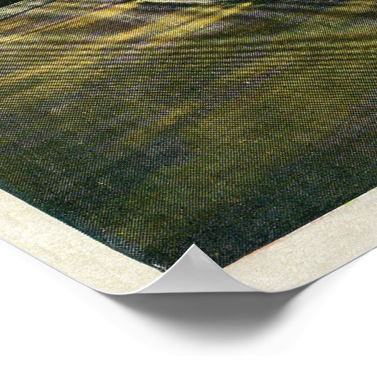 Tooth Rock on Columbia RiverまたはOR ポスター (角)