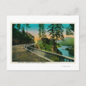 Tooth Rock on Columbia RiverまたはOR ポストカード (正面)