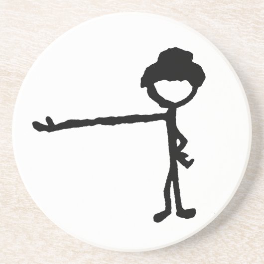 TOOTHPICKdude6in コースター (正面)