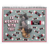 tootise犬との12か月 カレンダー (カバー)