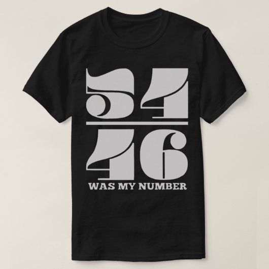 Toots And The Maytals 54 46 Was My Number T-Shirt Tシャツ (デザイン正面)