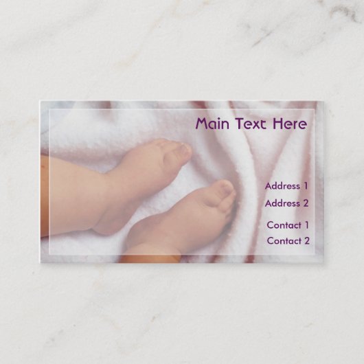 Tootsies名刺 名刺 (正面)