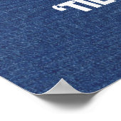 TOPエクササイズの動作体 ポスター (角)