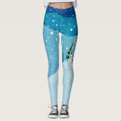 TOPスキーの女の子と混乱しない レギンス (正面)