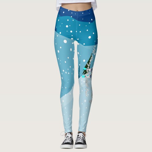 TOPスキーの女の子と混乱しない レギンス (正面)