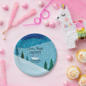 TOPスキーユーモア ペーパープレート (パーティー)