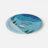 TOPスキーユーモア ペーパープレート (アングル)