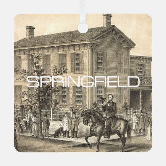 TOPスプリングフィールドメタルオーナメント メタルオーナメント (正面)